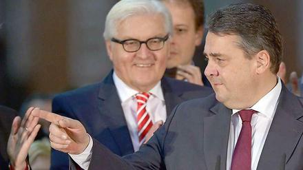 Er hatte Erfolg mit dem Mitglieder-Votum: Der SPD-Vorsitzende Sigmar Gabriel