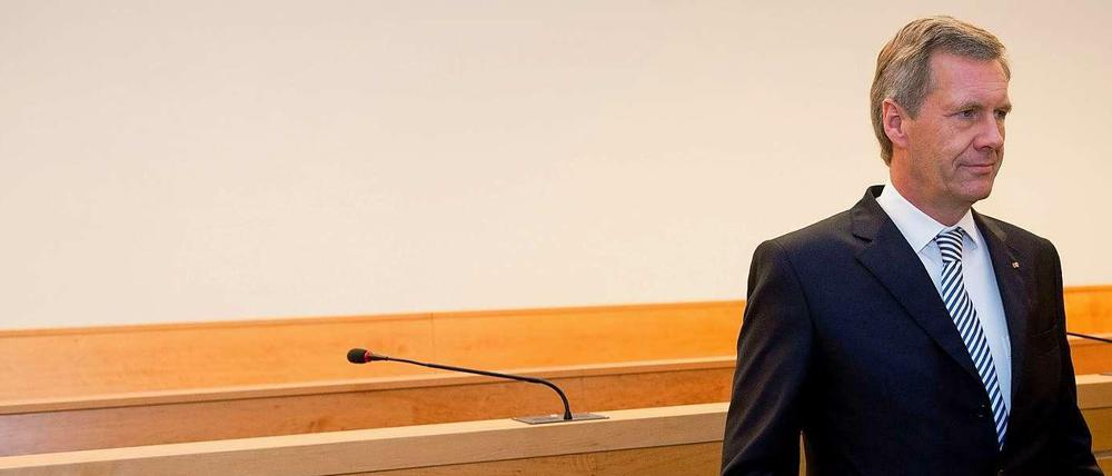 Der frühere Bundespräsident will bis zuletzt um seine Ehre kämpfen.