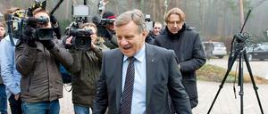 Er ist hier der Chef: BER-Manager Hartmut Mehdorn.