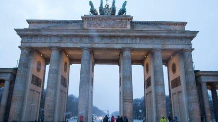 Das Brandenburger Tor. 
