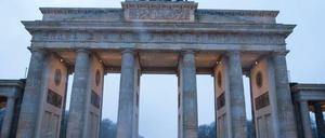 Das Brandenburger Tor. 