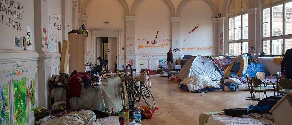 Selbstverwaltung gescheitert. Immer wieder kommt es unter den Bewohnern in der Gerhart-Hauptmann-Schule zu Reibereien.
