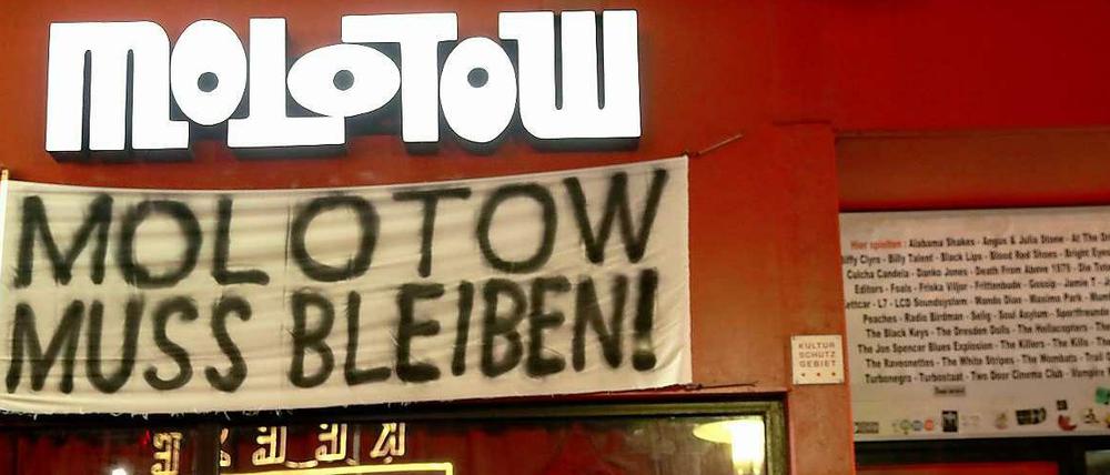 Der Kultclub Molotow.