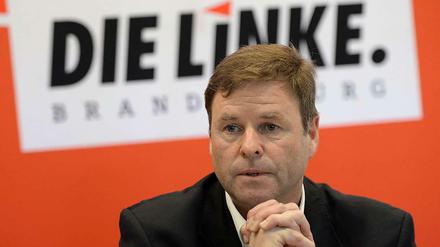 Christian Görke (Linkspartei), der neue Finanzminister in Brandenburg. 