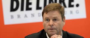 Christian Görke (Linkspartei), der neue Finanzminister in Brandenburg. 