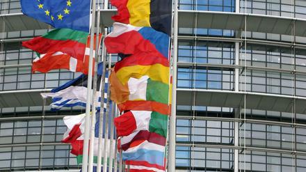 Das EU-Parlament in Straßburg.
