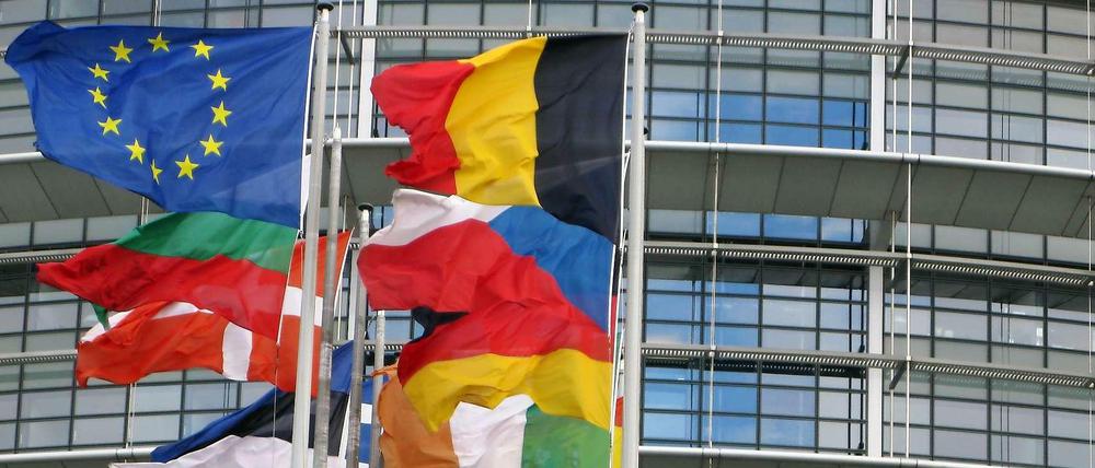 Das EU-Parlament in Straßburg.