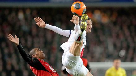 Star unter Stars: Paris Saint Germains Zlatan Ibrahimovic.
