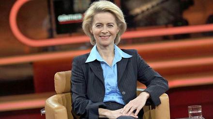 Frau von der Leyen bei Günther Jauch.