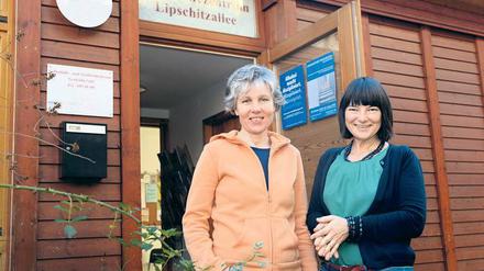 Hilf dir selbst. Carmen Schmidt und Antje Kleibs managen Selbsthilfegruppen in Südneukölln.