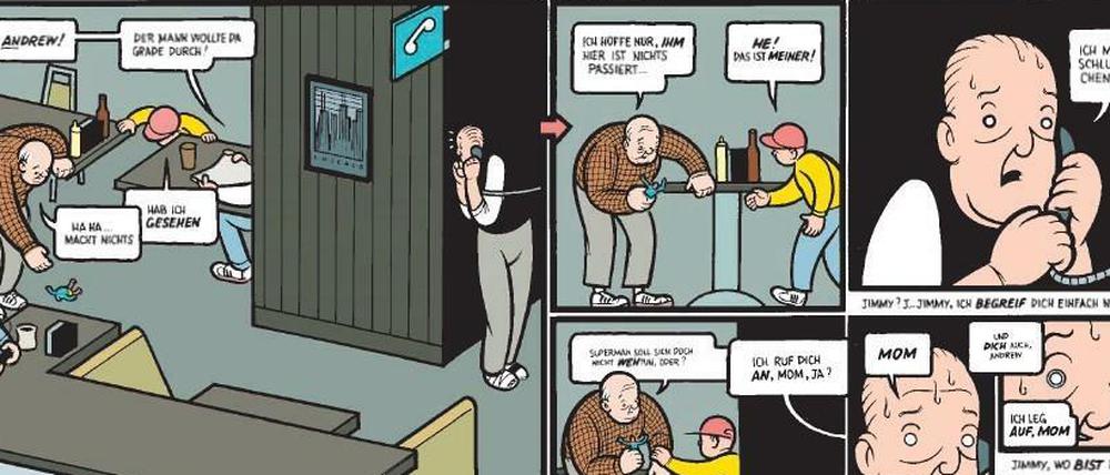Jahrhundertcomic: Eine Seite aus Chris Wares „Jimmy Corrigan“.