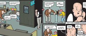 Jahrhundertcomic: Eine Seite aus Chris Wares „Jimmy Corrigan“.