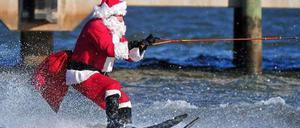 Skifahren? Klar, ist ja Winter. In Brandenburg greift man an diesem Wochenende aber eher zum Paddel. 