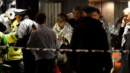 Glück im Unglück: 20 bis 40 Menschen wurden beim Einsturz des Kuppeldaches leicht verletzt.