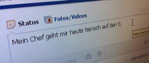 Soll ich's wirklich posten oder sag ich lieber Nein? Egal, Facebook weiß es trotzdem