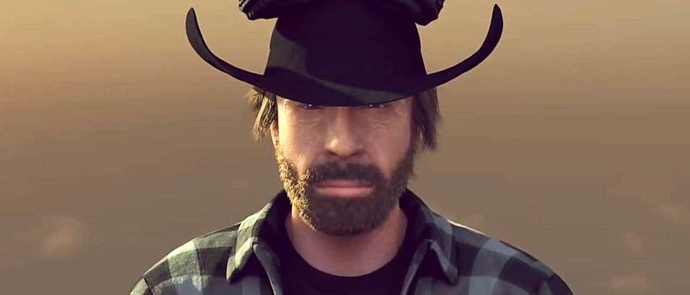 Wer macht Spagat zwischen Flugzeugtragflächen? Chuck Norris!