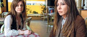 Türkisch für Fortgeschrittene: Josefine Preuß (links) spielt die Halbschwester von Kommissarin Eva Saalfeld (Simone Thomalla). Foto: MDR