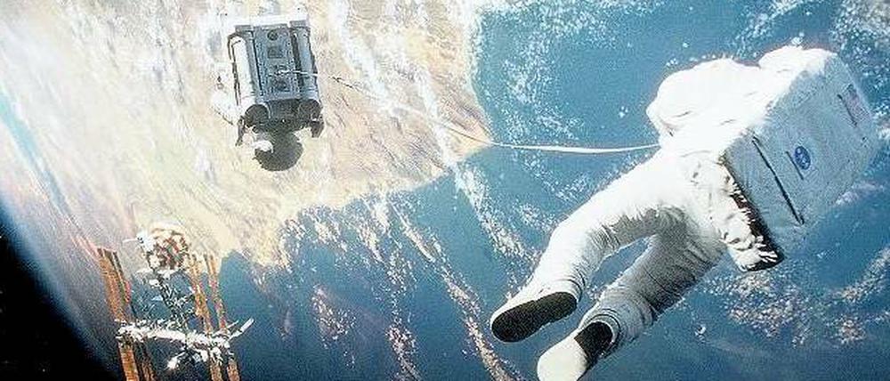 Das letzte Abenteuer. Der 3D-Film „Gravity“ – mit George Clooney als Weltraum-Veteran – veränderte die Dimensionen des Kinos. 