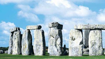 Nur eine Kopie. Die Erbauer von Stonehenge haben die Steinkreise nicht erfunden, sondern ältere Vorbilder nachgeahmt. Foto: imago