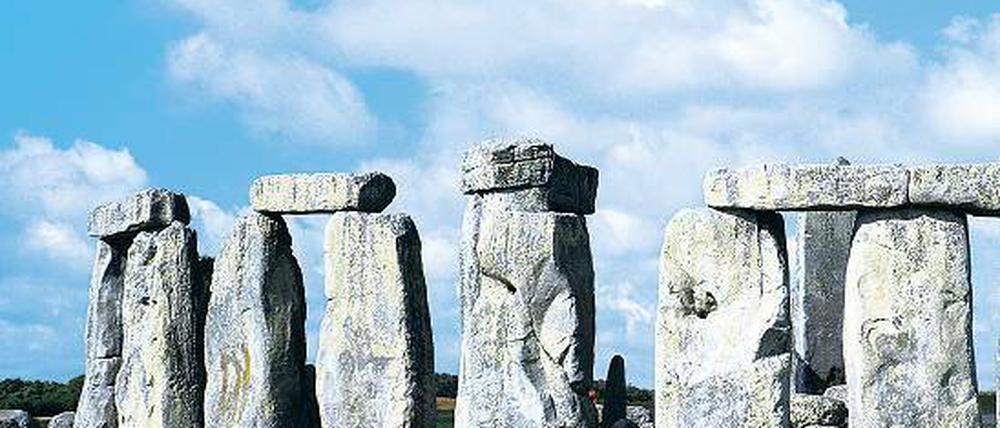 Nur eine Kopie. Die Erbauer von Stonehenge haben die Steinkreise nicht erfunden, sondern ältere Vorbilder nachgeahmt. Foto: imago