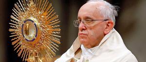 Hält nichts von zu viel Prunk: Papst Franziskus.
