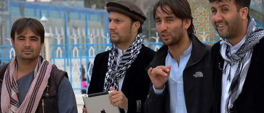 Viele junge Afghanen sehen optimistisch in Zukunft.