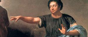 Der Schauspieler und Berliner Theaterdirektor Iffland, hier in seiner Rolle als "Pygmalion" im gleichnamigen Stück von J.J. Rousseau, gemalt von Anton Graff. Das Gemälde von 1800 aus dem Schloss Charlottenburg ist bis 23. Februar in einer Anton-Graff-Ausstellung im Alten Museum zu sehen. 