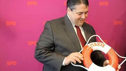 SPD-Chef, Minister und Vater von Marie: Sigmar Gabriel.