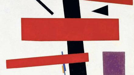 Malewitsch Bild „Suprematismus No. 50“ entstand 1915. 