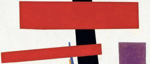 Malewitsch Bild „Suprematismus No. 50“ entstand 1915. 