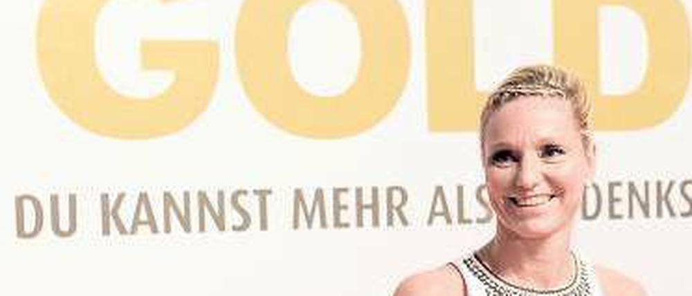 Kirsten Bruhn, Schwimmerin, ist eine der Protagonistinnen der Doku "Gold".