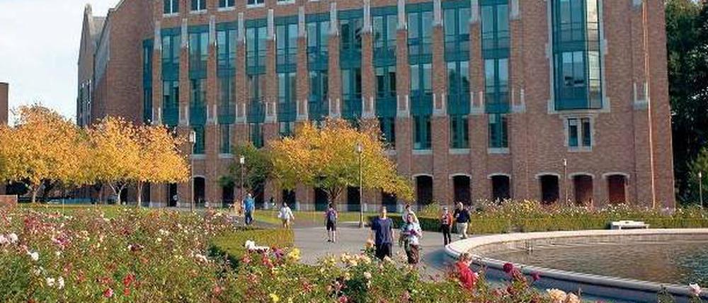 Bild vom Campus der University of Washington in Seattle.