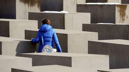 Ort des Erinnerns: Das Denkmal für die ermordeten Juden Europas.