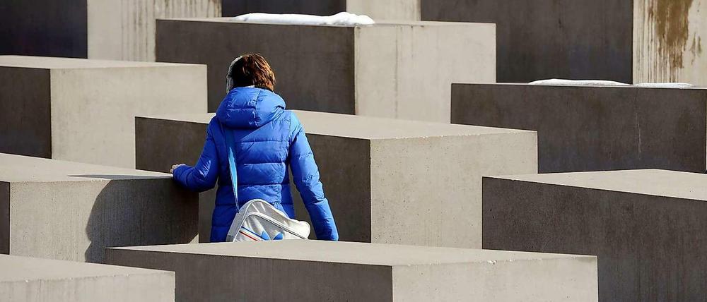 Ort des Erinnerns: Das Denkmal für die ermordeten Juden Europas.