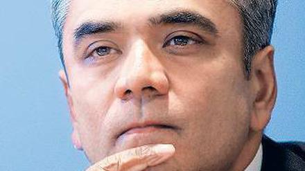 Freundlich und unverbindlich. So zeigt sich Anshu Jain derzeit. Foto: Reuters