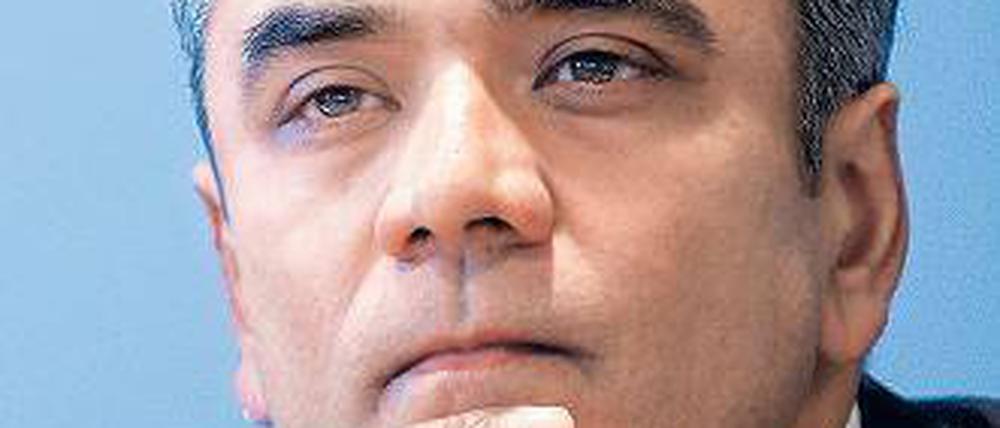 Freundlich und unverbindlich. So zeigt sich Anshu Jain derzeit. Foto: Reuters