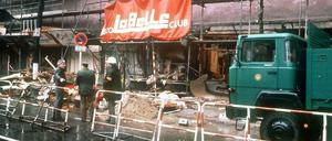 Anschlag auf die Diskothek "La Belle" in West-Berlin am 5. April 1986.