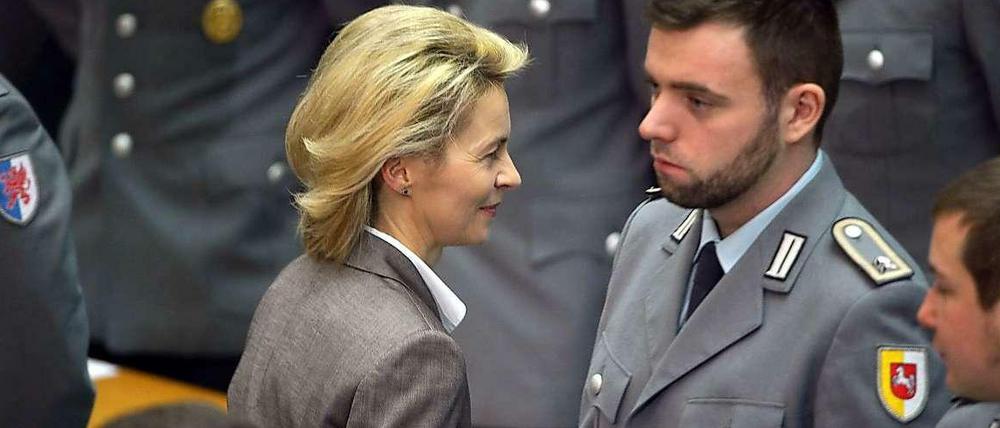 Verteidigungsministerin Ursula von der Leyen (CDU).