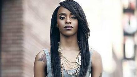Rapperin und Sängerin Angel Haze aus New York.