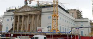 Die Sanierung der Staatsoper dauert länger als gedacht. 