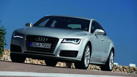 Der Audi A7 basiert technisch auf dem A8, steht aber optisch dem A6 näher.