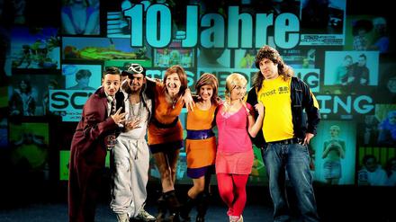 Mushido, Kalle und Co.: Das Ensemble des Prime Time Theater in Rollen der 10-Jahre-Jubiläumsshow