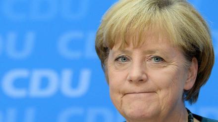 Bundeskanzlerin Angela Merkel (CDU)