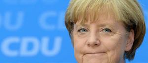 Bundeskanzlerin Angela Merkel (CDU)