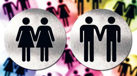 Bunte Belegschaft. In vielen mittelständischen Firmen ist die sexuelle Identität noch immer ein Tabuthema. 