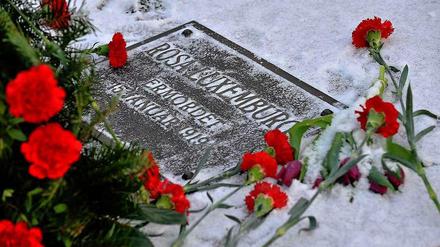 Rosa Luxemburg und Karl Liebknecht waren zwei der bekanntesten Kämpfer im Spartakusaufstand im Januar 1919 in Berlin. Sie wurden am 15. Januar 1919 ermordet. Luxemburg wurde anschließend in den Landwehrkanal geworfen, Liebknecht zehn Tage später beigesetzt.