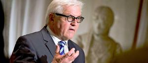 Außenminister Frank-Walter Steinmeier (SPD) besucht für zwei Tage das krisengeplagte Griechenland.