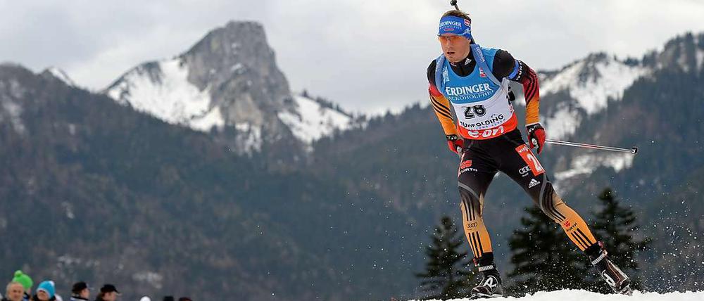 Bei Simon Schempp hakt es in der Loipe.