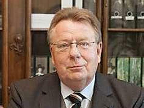 Norbert Schmidt, Stadtrat für Bauen und Soziales, sagt: "Ich setze auf die Vernunft der Bürger."