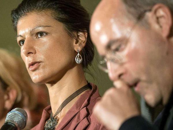 Sahra Wagenknecht und Gregor Gysi
